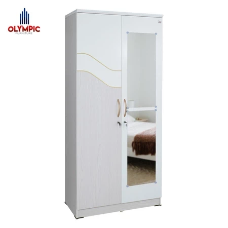 Lemari Pakaian 2 Pintu - LP ERVIN 2P
