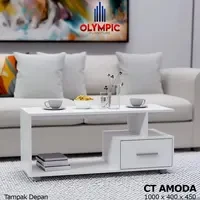 Meja Tamu - CT AMODA WHITE