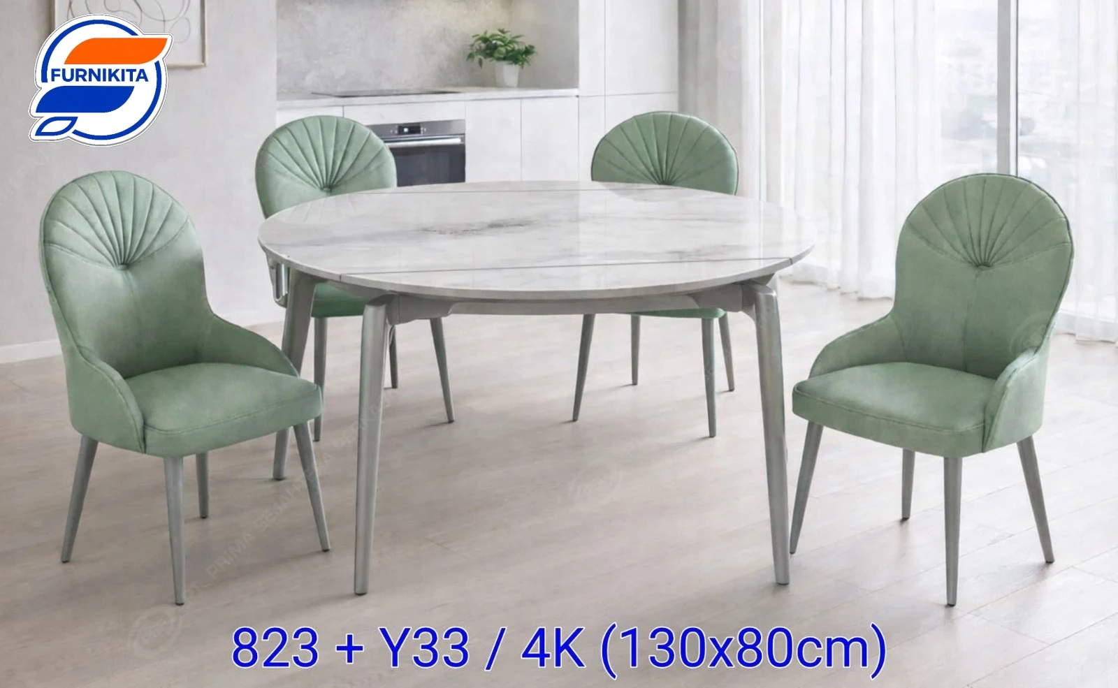 Meja Makan - 823 + Y33 / 4K
