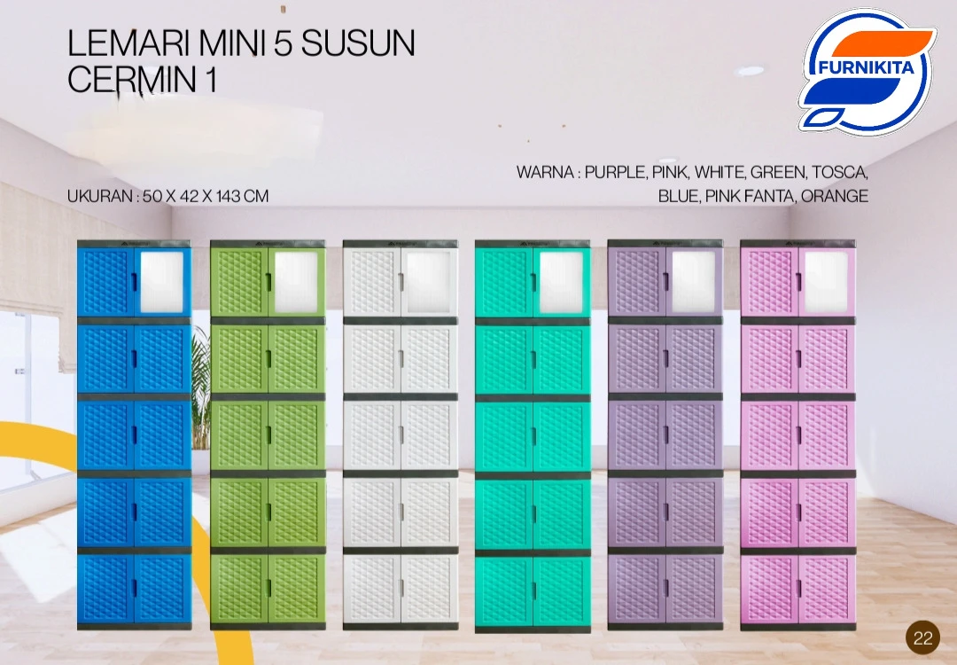 Lemari Mini 4 & 5 Susun