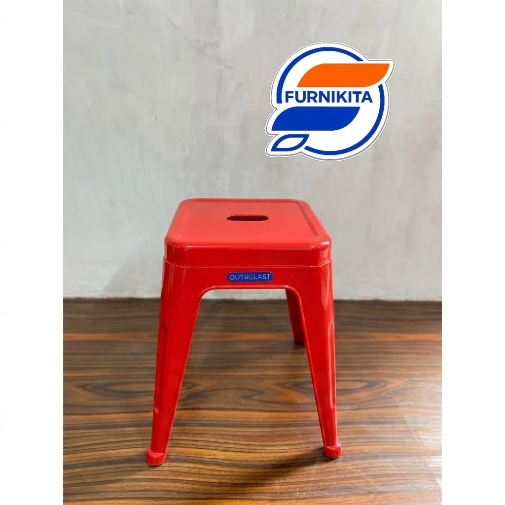 Kursi Plastik - Bangku Iron Stool