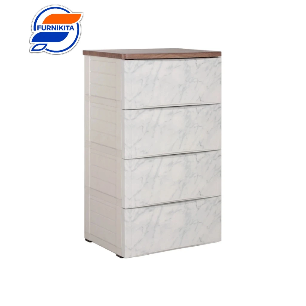 Laci 4 Susun - Marble / Wood