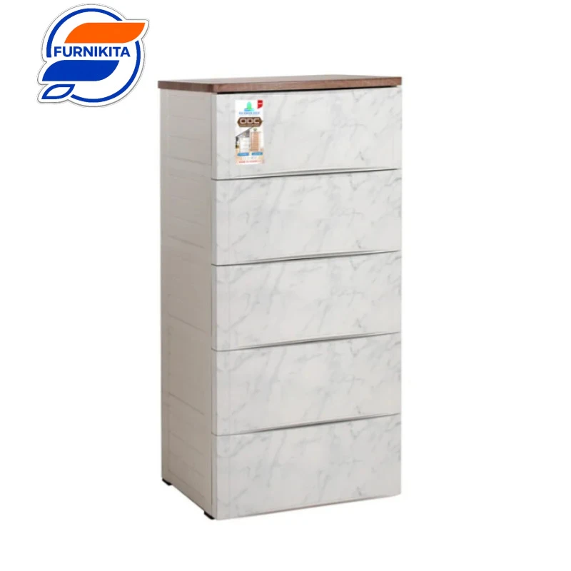 Laci 5 Susun - Marble / Wood