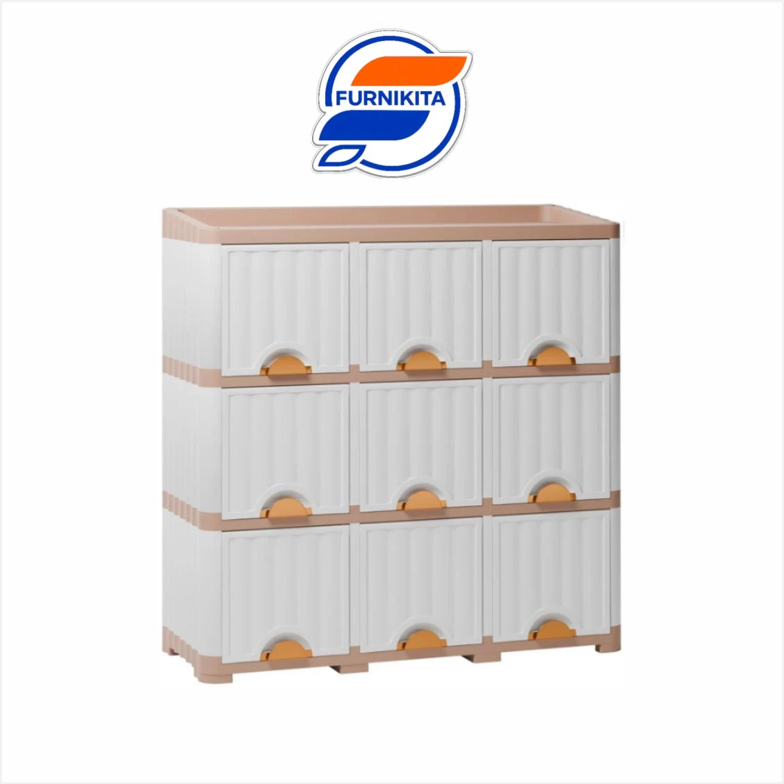 Rak plastik Multifungsi - OMS 3 x 3