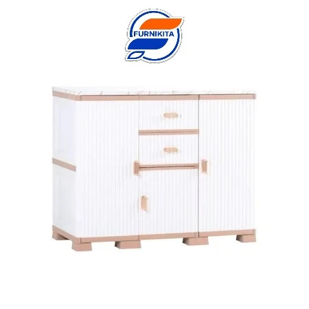 Lemari Plastik - OTC Credenza Luxury