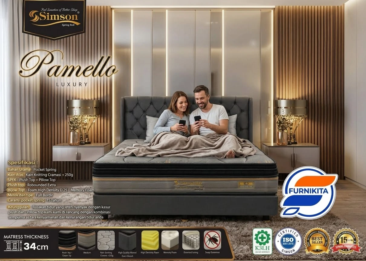 Springbed Simson - Pamello