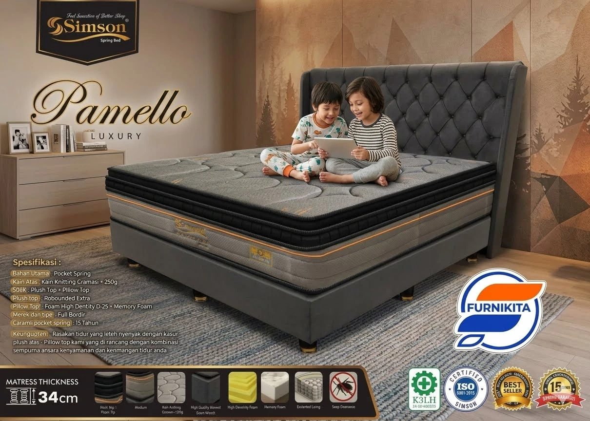 Springbed Simson - Pamello