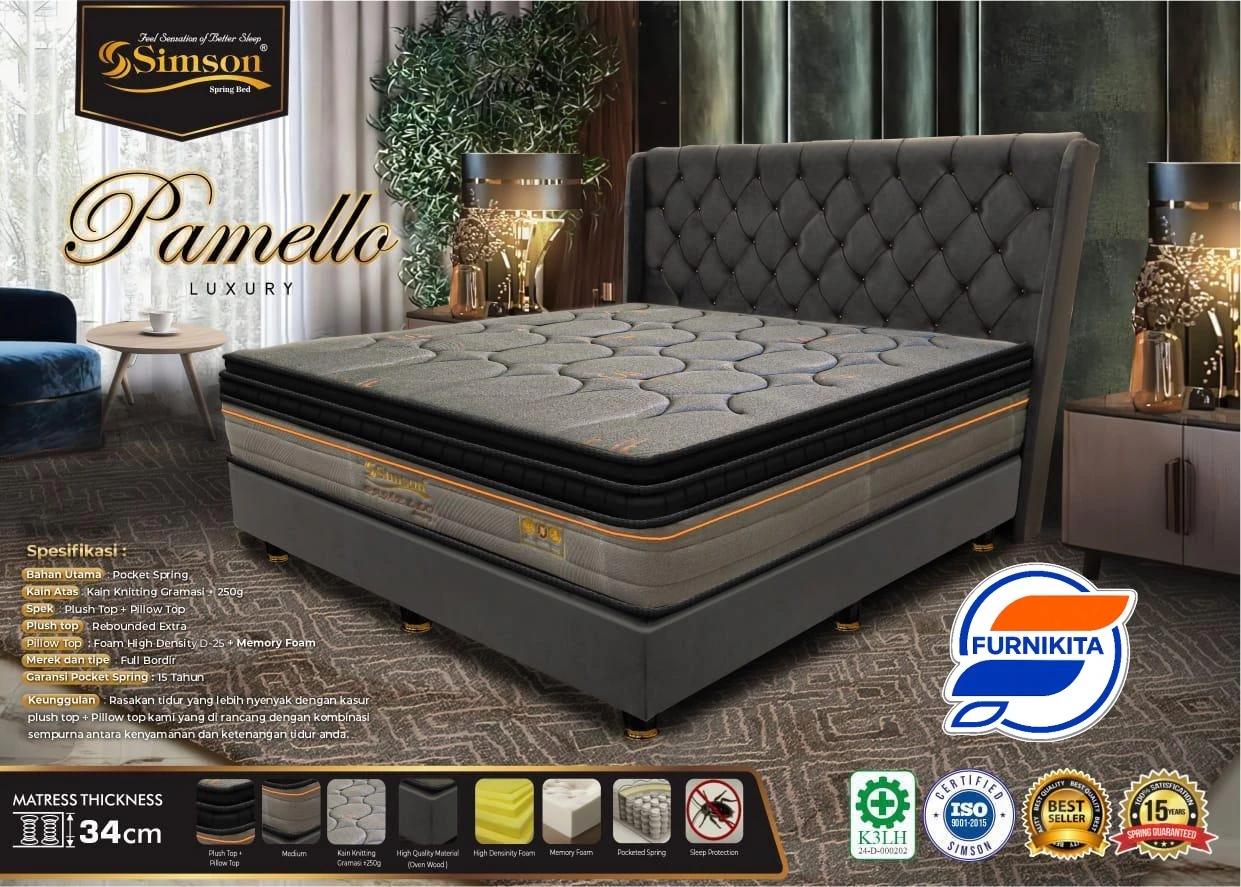 Springbed Simson - Pamello