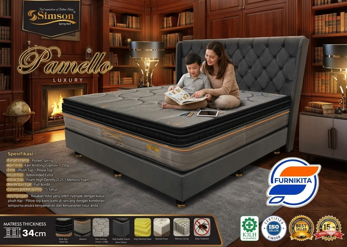 Springbed Simson - Pamello