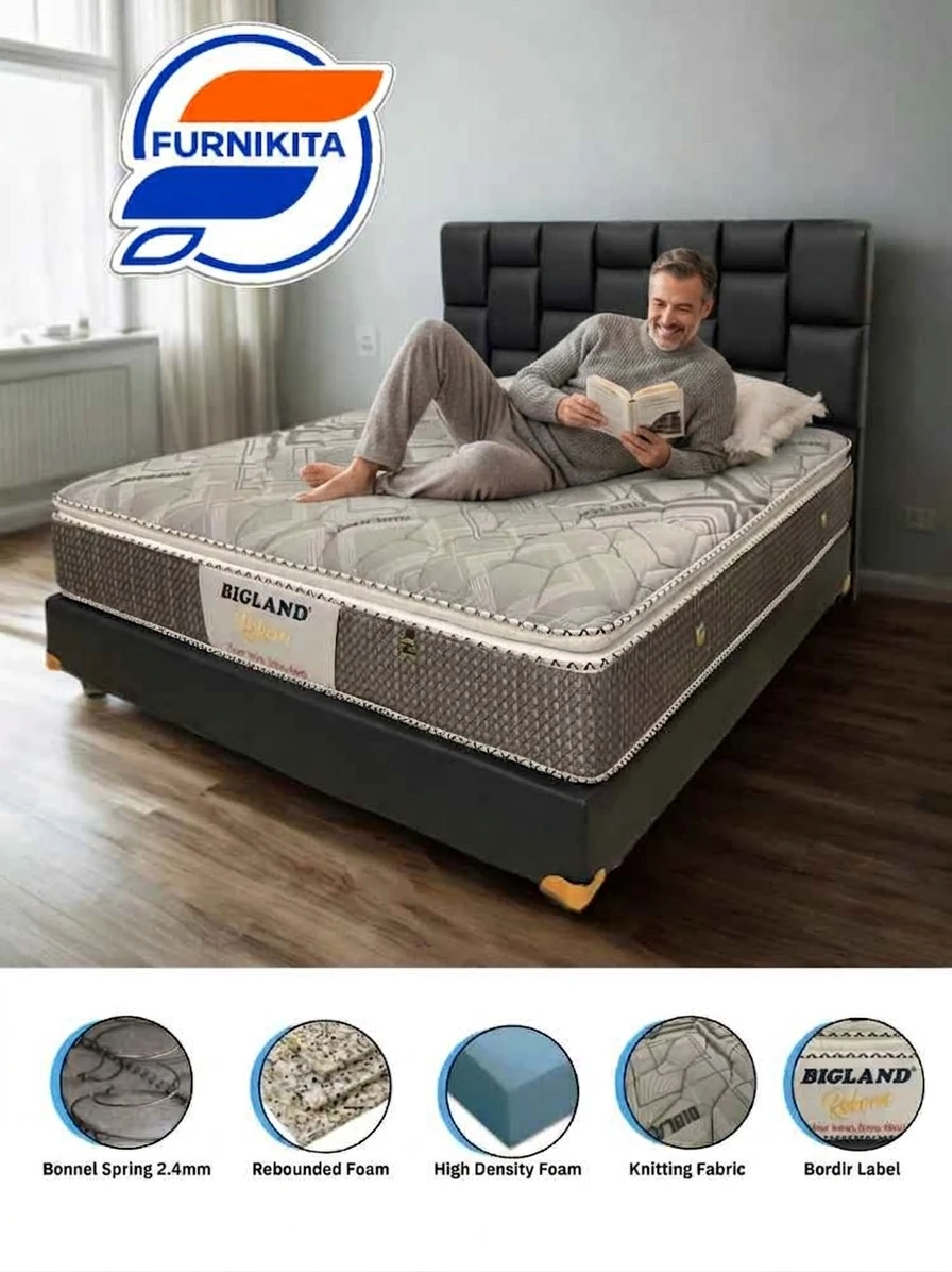 Kasur / Springbad - Bigland Reborn Pillowtop