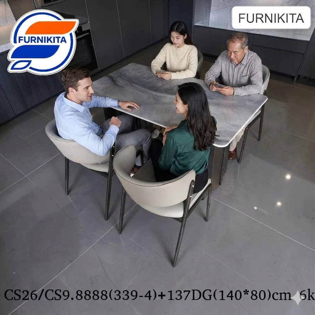 Meja Makan / Dinding Set