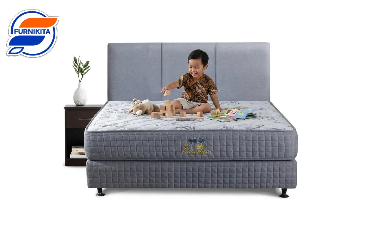 Uniland Springbed Firmtop Putih