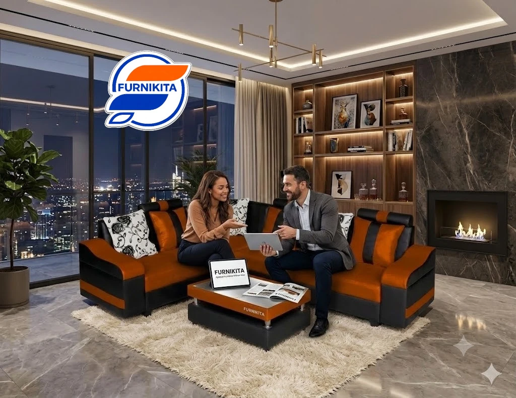 Sofa Sudut L Minimalis Modern Premium